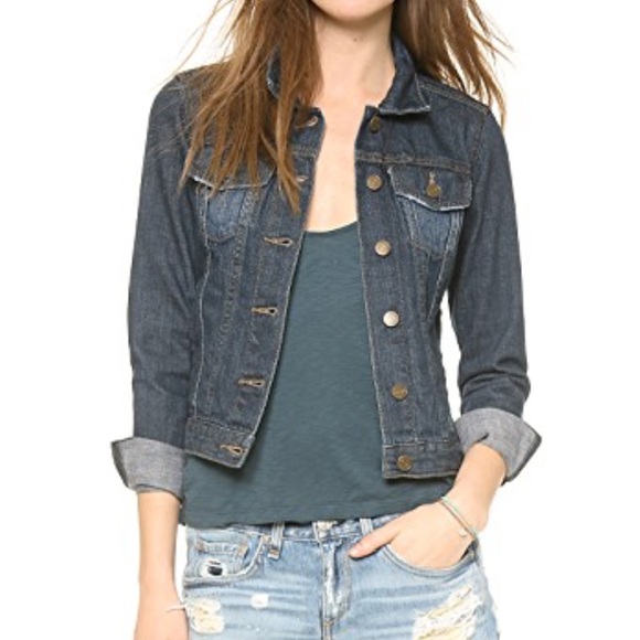 Anthropologie Jackets & Blazers - Lily Aldridge for Velvet Denim Jacket